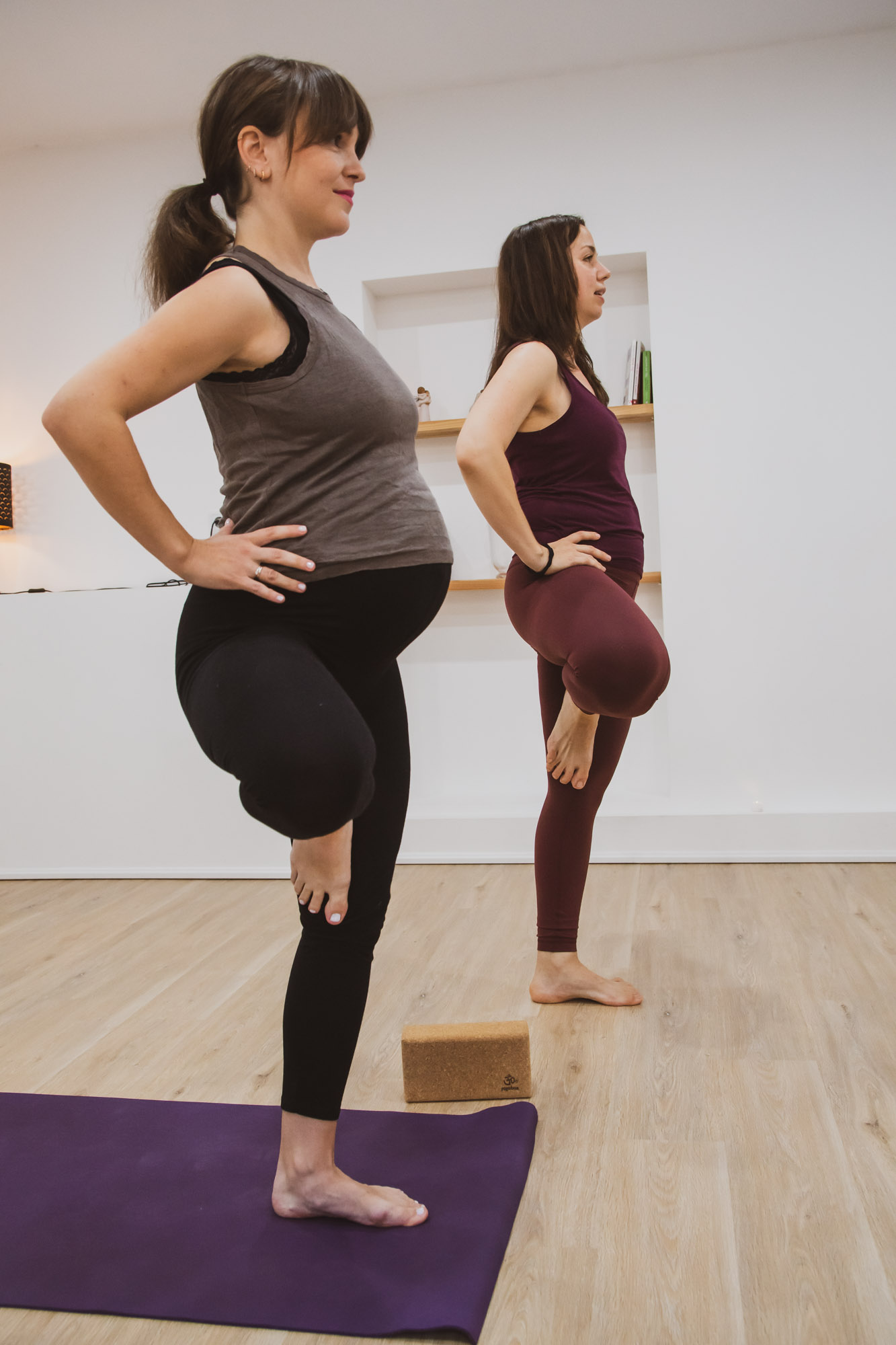 Schwangerschaftsyoga im Studio